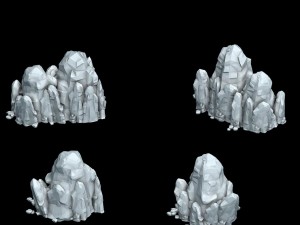 mountain - stone 22 3D 模型