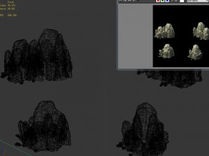 mountain - stone 22 3D 模型