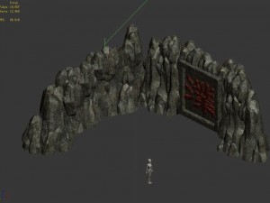 mountain sculpture - shek pik 32 3D Модель