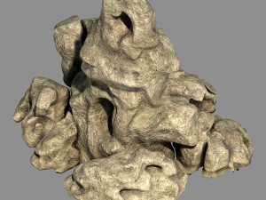 mountain - ore 03 Model 3D