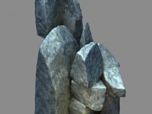 mountain interior - stone 1 Modèle 3D