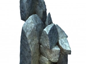 mountain interior - stone 1 3Dモデル