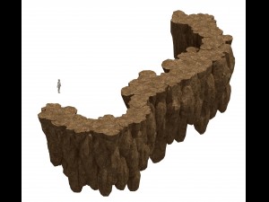 mountain - mountain road - 03 3D Model
