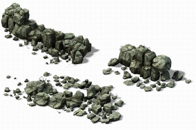 mountain - rock 0109 3D मॉडल .c4d .max .obj .3ds .fbx .stl .blend 