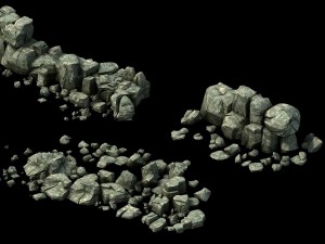 mountain - rock 0109 3D मॉडल