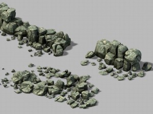 mountain - rock 0109 3D मॉडल