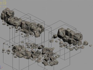 mountain - rock 0109 3D मॉडल