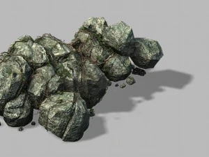 berg - rots 0110 3D Model