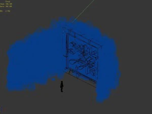 mountain - stone wall 332 3D Model