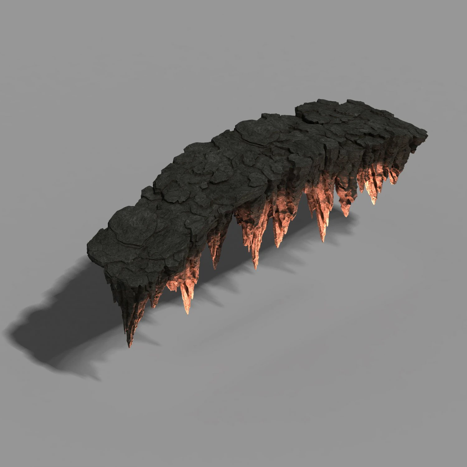 mountain - stone bridge 09 3D Model .c4d .max .obj .3ds .fbx .stl .blend 