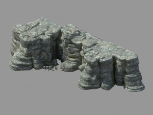 mountain - stone 36 3D-Modell