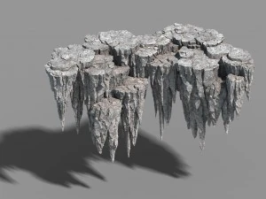山 - 石头 38 3D 模型