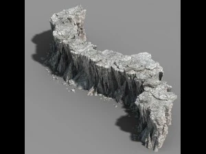 monta&ntilde;a - piedra 39 Modelo 3D