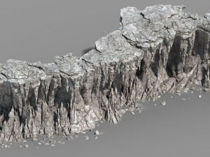 mountain - stone 39 3D Model