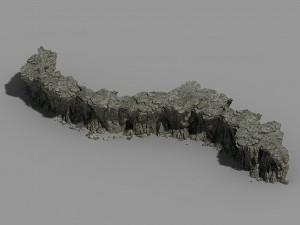 mountain - stone 310 3D Модель