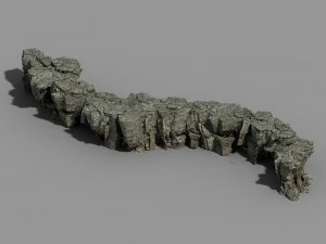 mountain - stone 310 3D Model