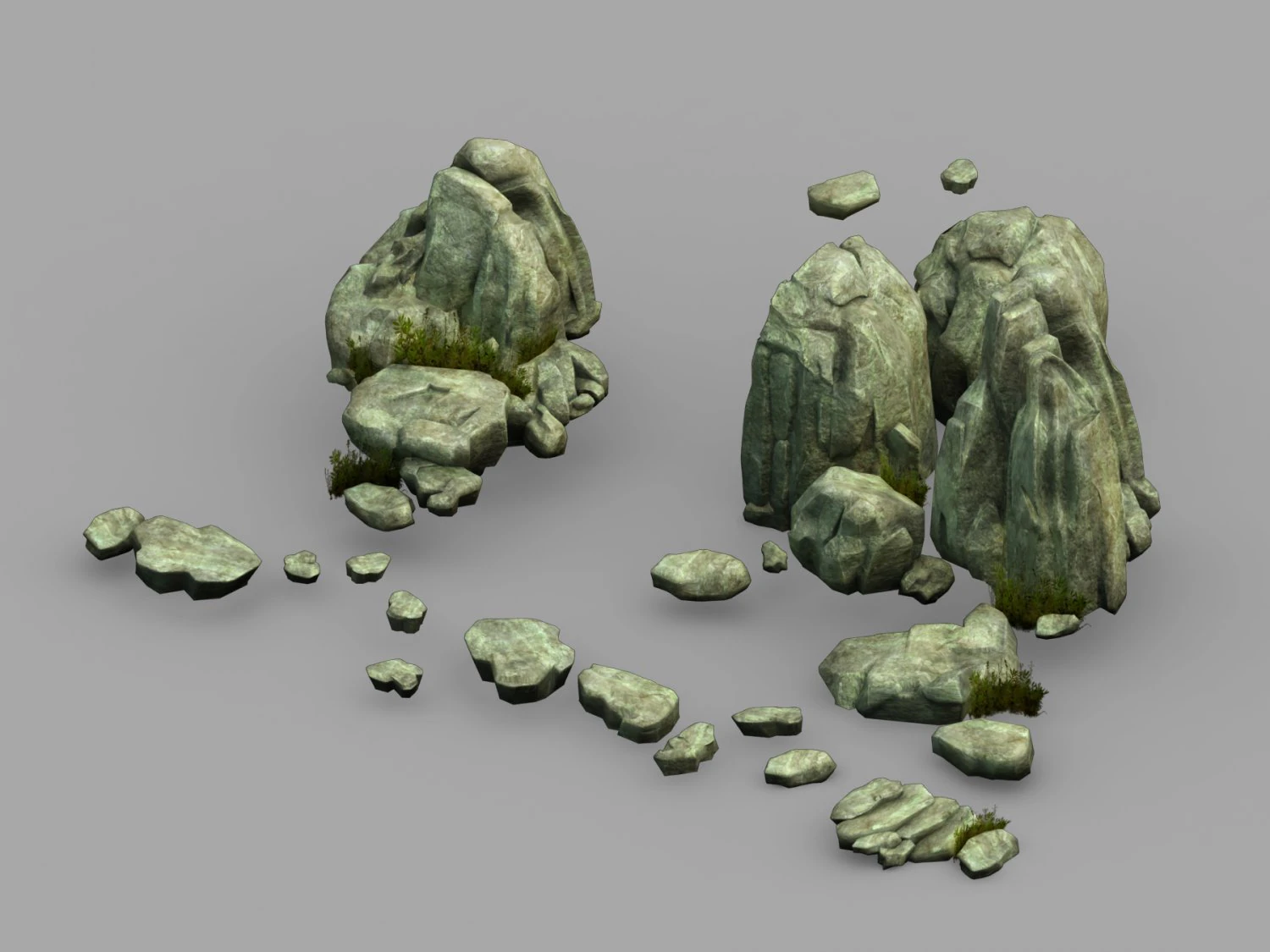 yamano-fallstone 3D Model .c4d .max .obj .3ds .fbx .stl .blend 