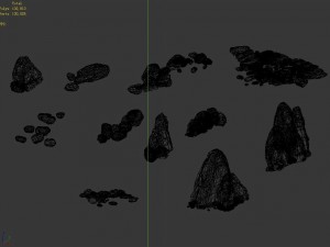 yamano-rock collection Model 3D