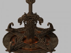 stone - seal shi jian 01 Modelo 3D