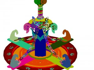 stone - seal shi jian 01 3D Model