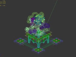 stone carving - xuanwu 32 3D Model