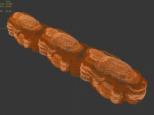 stone - large weathered stone 05 3D Model