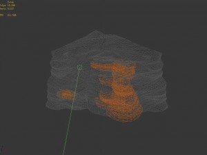 stone - large weathered stone 06 Modello 3D