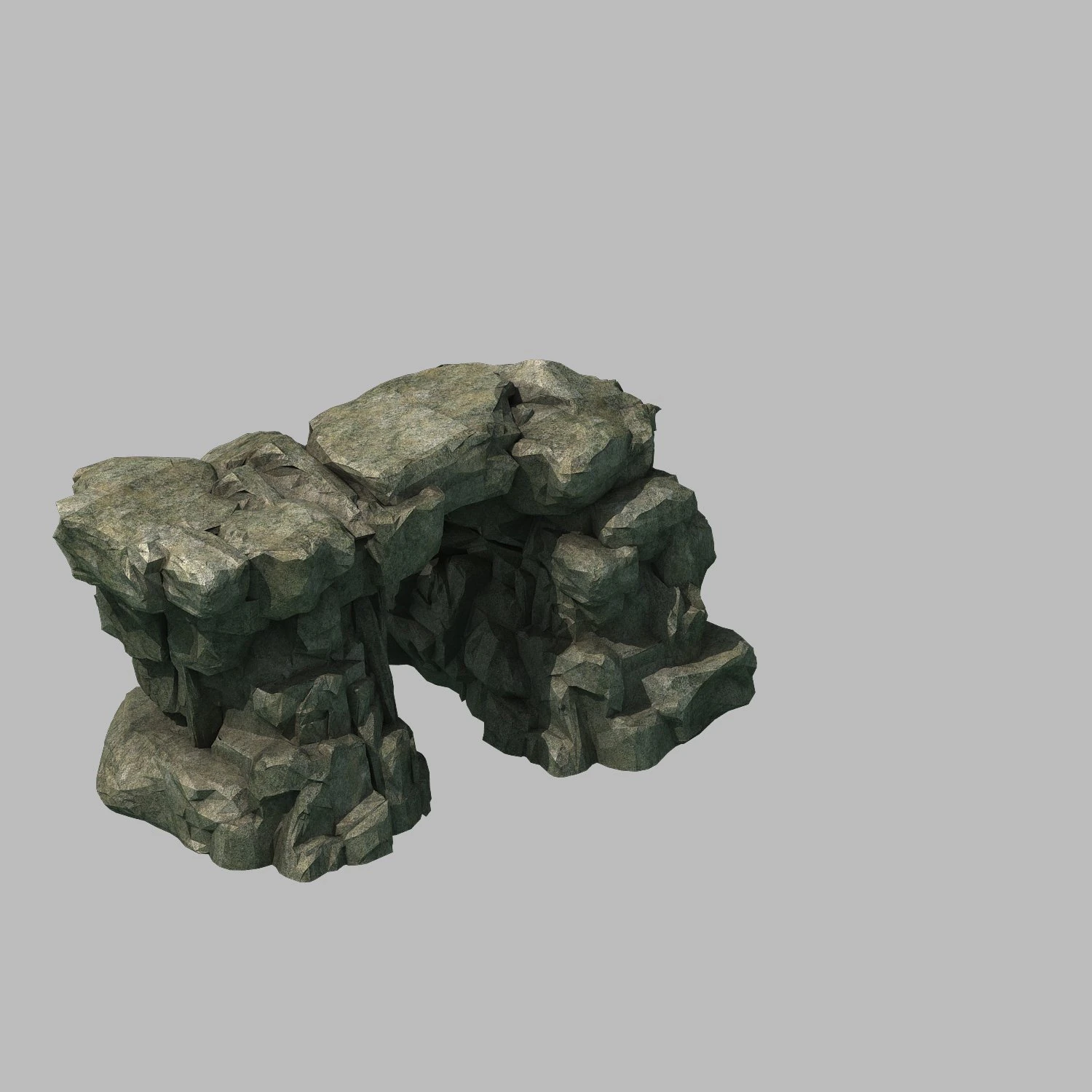 stone - cave 1116 3D Model .c4d .max .obj .3ds .fbx .stl .blend 