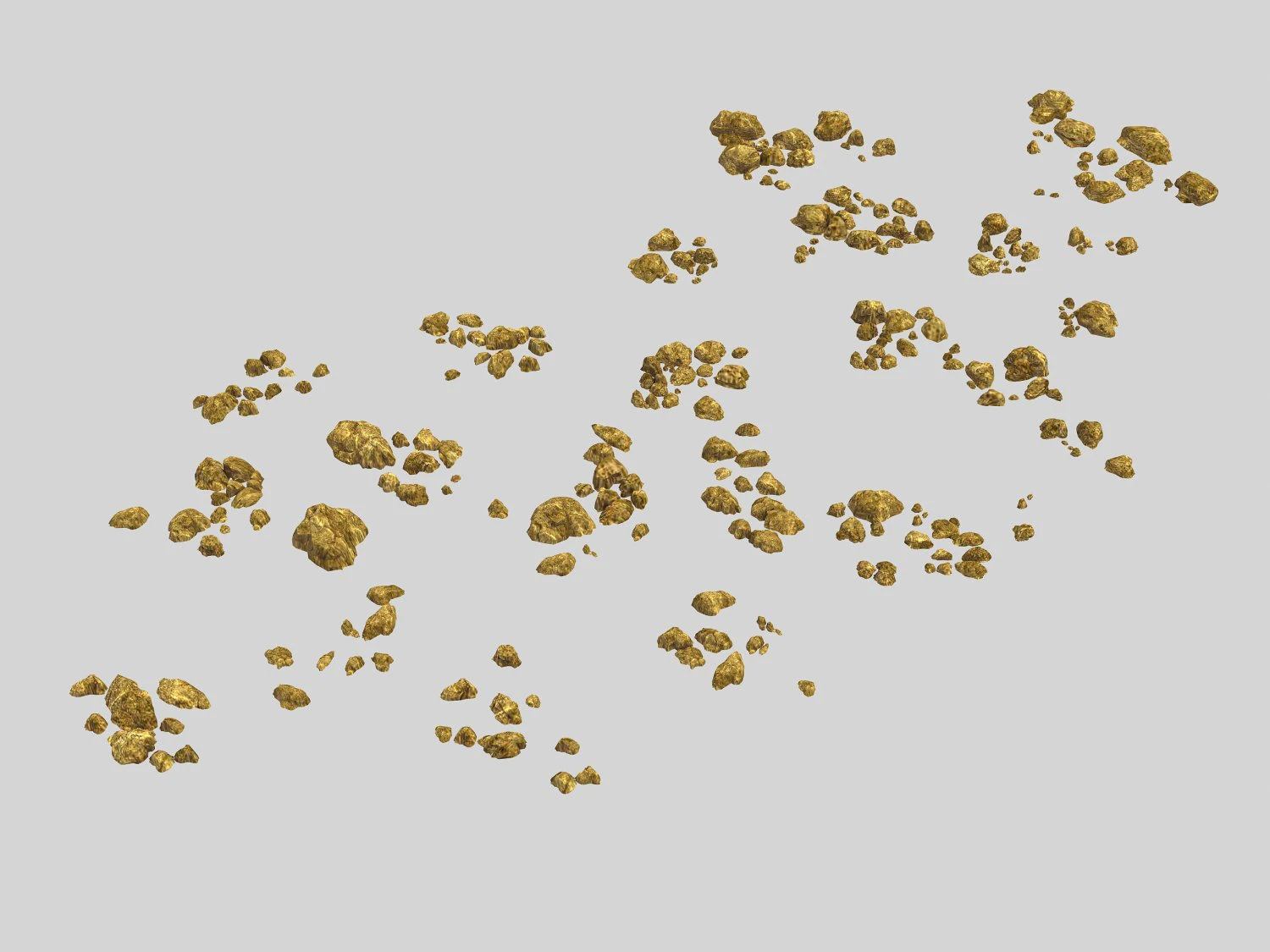 stone - gravel 86 3D Model .c4d .max .obj .3ds .fbx .stl .blend