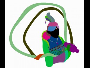 pool - stone goddess 3D मॉडल