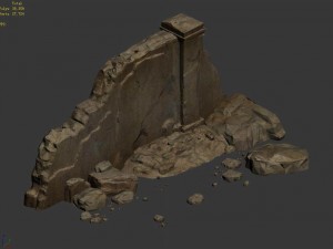 water caravan - wall Model 3D