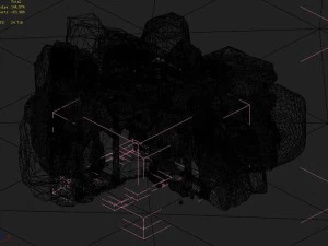 explore the mountains - mine 01 3D Model