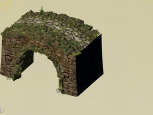 explore the mountains - the bridge hole 01 3Dモデル