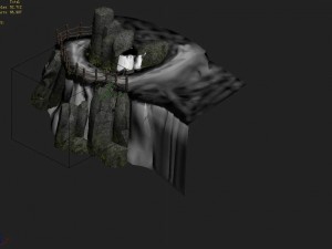 explore the mountains - hillside - mountain road 1 Model 3D