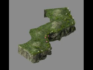 explore the mountains - hillside - mountain road 2 3D Model