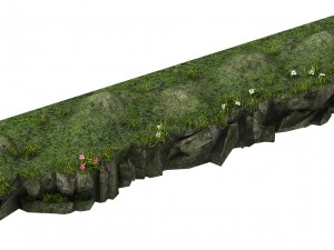 explore the mountains - hillside - mountain road 2 3Dモデル