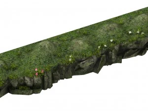 explore the mountains - hillside - mountain road 2 3D Model