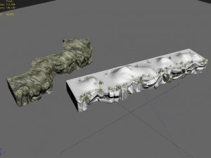 explore the mountains - hillside - mountain road 2 3D Model