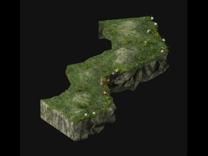 explore the mountains - hillside - mountain road 2 3Dモデル
