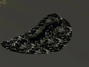 explore the mountains - hillside - mountain road 4 3D Model