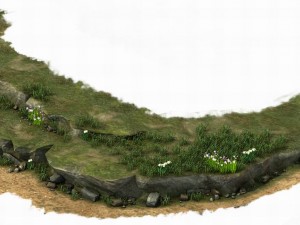 explore the mountains - hillside - mountain road 5 3D 모델