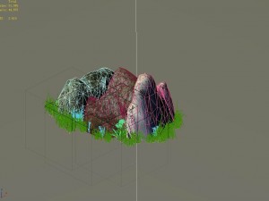 explore the mountains - rock 01 Modelo 3D