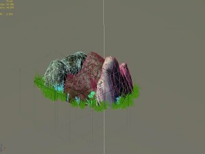 explore the mountains - rock 01 3D Model