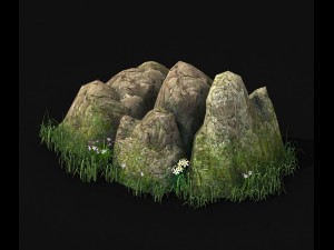 explore the mountains - rock 02 3D मॉडल