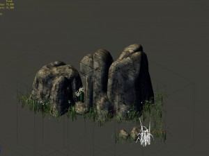 explore the mountains - rocks 03 Model 3D