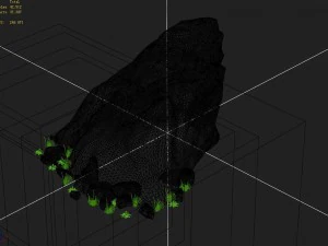 esplorare le montagne - roccia 06 Modello 3D