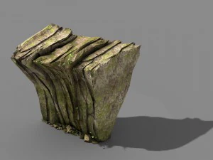 dağları keşfedin - kayalar 07 3D Model