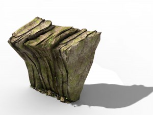 explore the mountains - rocks 07 Modèle 3D