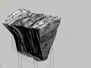 explore the mountains - rocks 07 Modèle 3D
