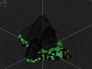 explore the mountains - rocks 09 3D Model